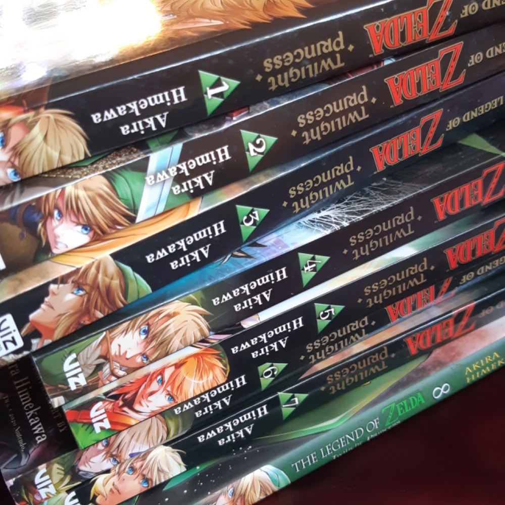 Zelda Twilight Princess Manga 1-8 - Picture 4 of 5